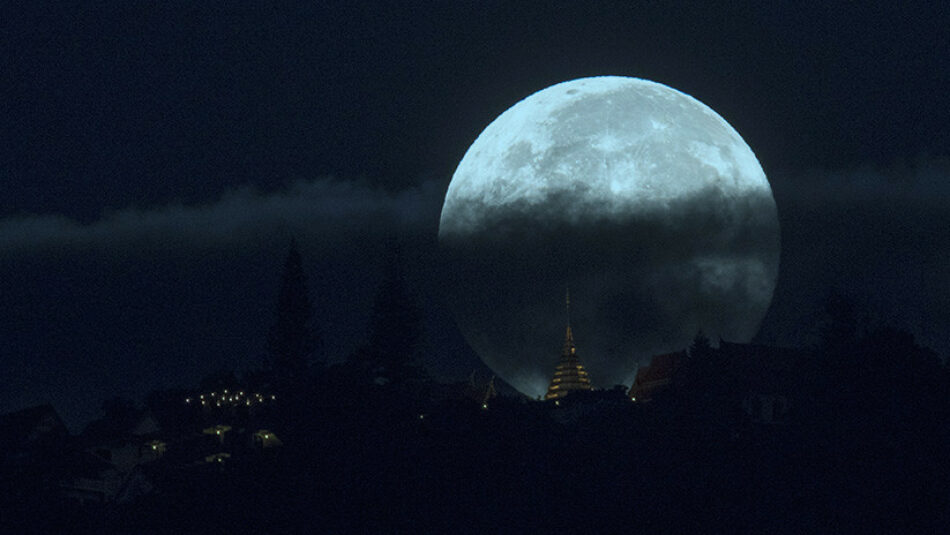 Primer eclipse de superluna azul de sangre en 150 años