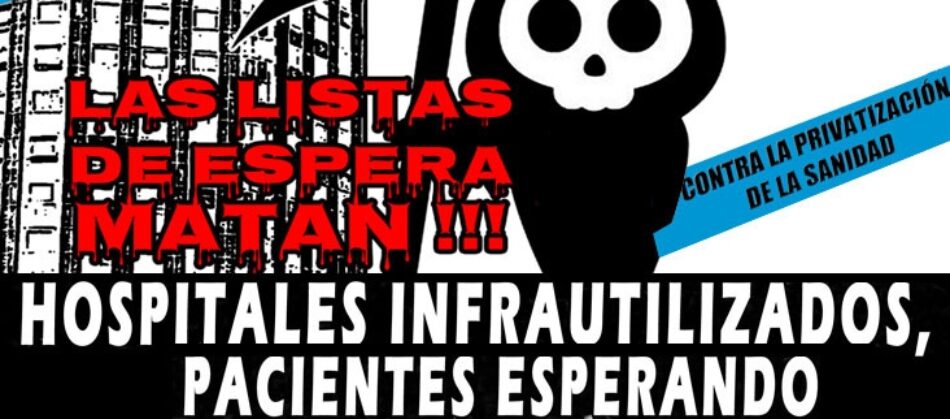 Jornada de lucha estatal contra las listas de espera el 25 de enero