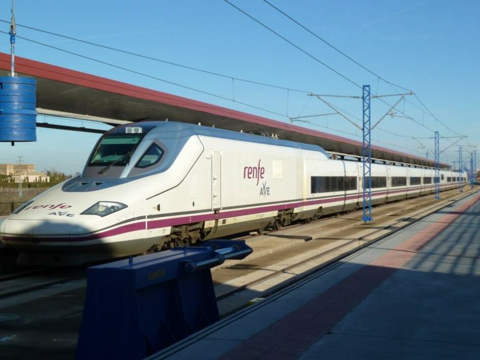 Llegada del AVE a Castelló: Concentraciones para reivindicar otro modelo ferroviario