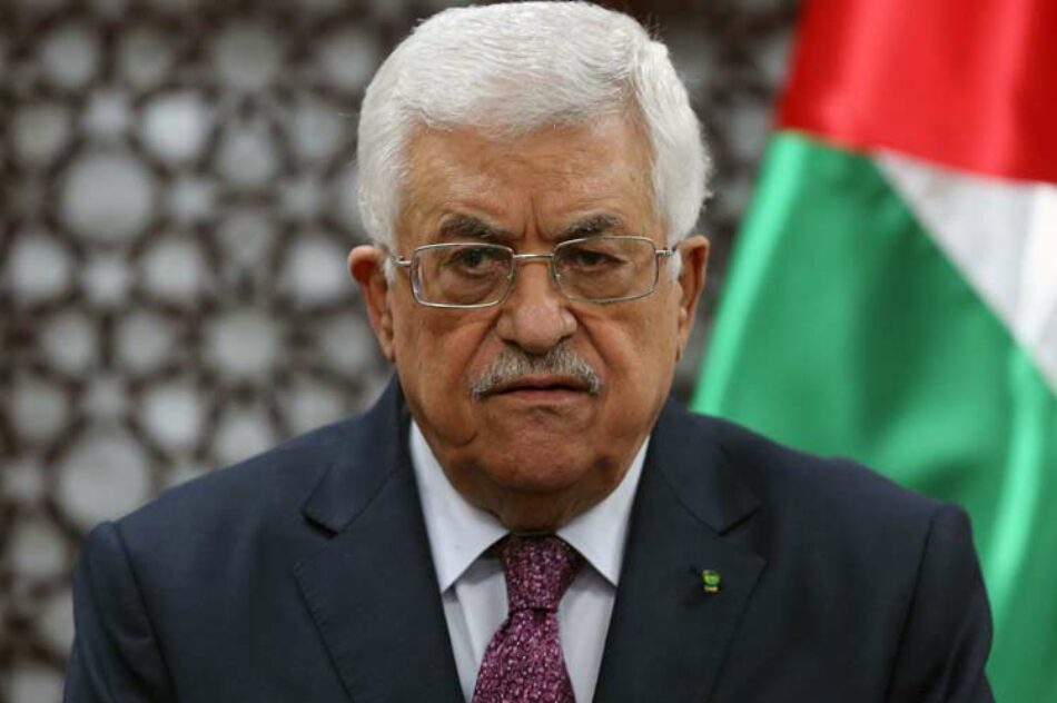 Pide presidente palestino revisión de acuerdos con Israel