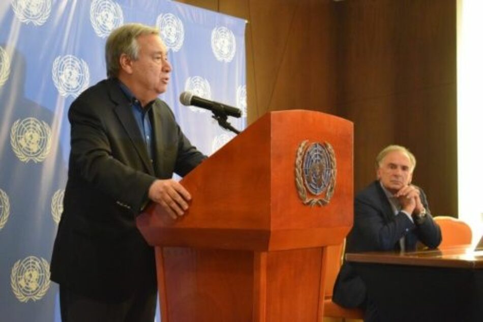 Guterres insta a retomar diálogo entre Gobierno colombiano y el ELN