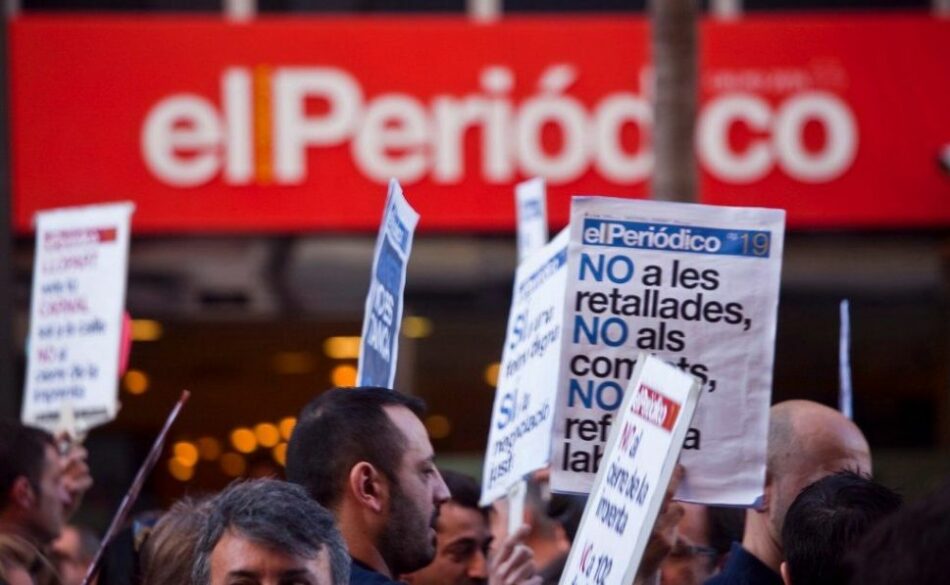 No quieren informar sobre el ERE en “El Periódico”