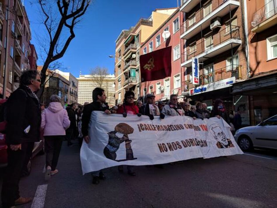 Vecinas y vecinos de Carabanchel exigen el cambio de nombre del paseo Muñoz Grandes por Marcelino Camacho