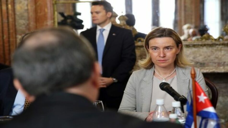 UE y Cuba reforzarán relación con visita de Mogherini a la isla