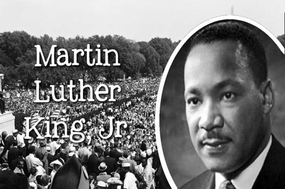 Estadounidenses rendirán tributo a Martin Luther King Jr.