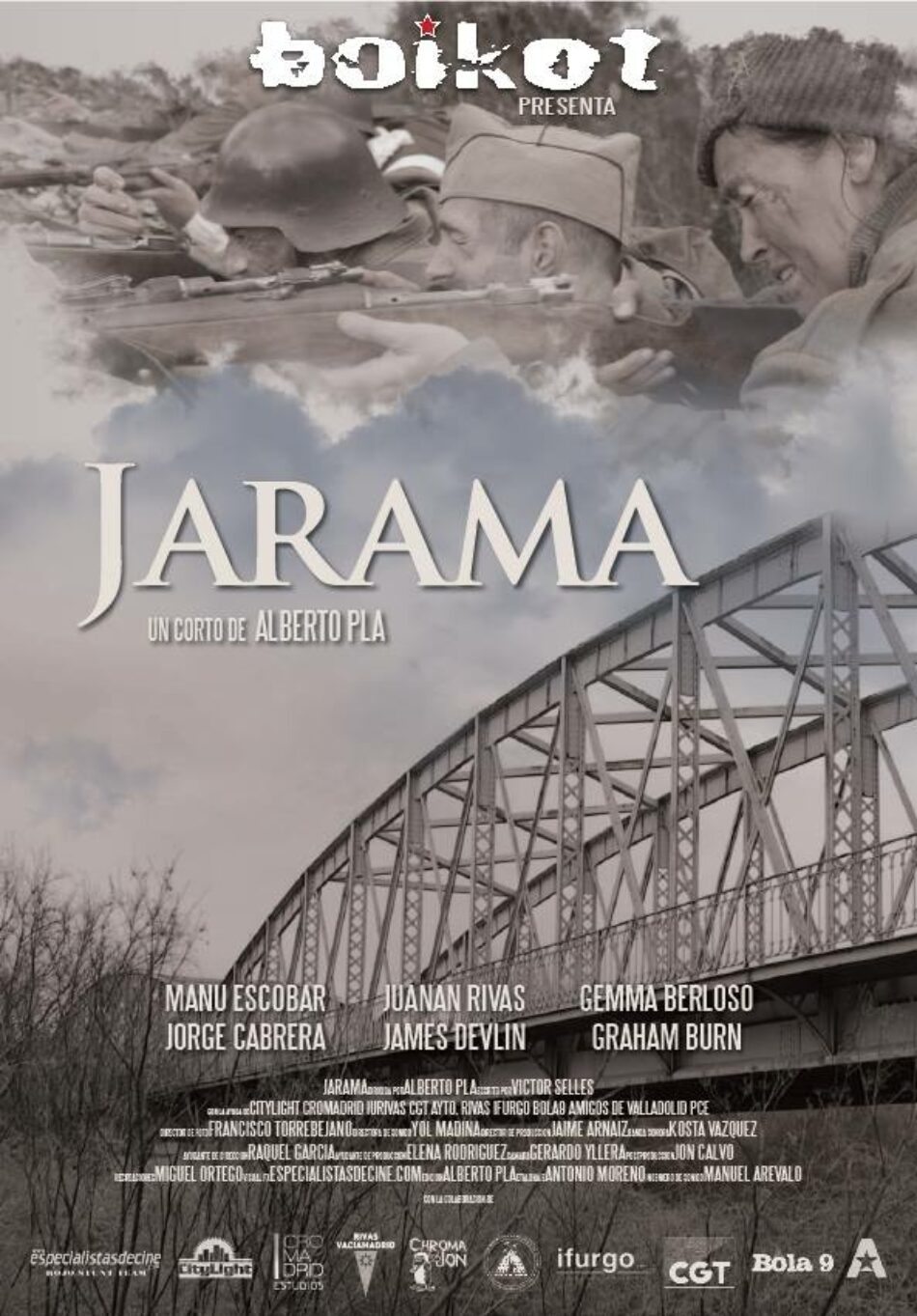 «Jarama», el corto de Alberto Pla sobre el papel de las Brigadas Internacionales en la célebre batalla