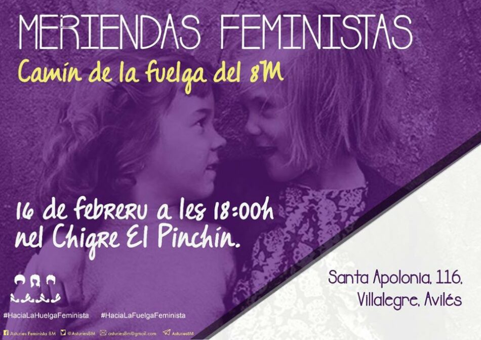 EQUO Asturies apoya la huelga feminista del 8 de marzo