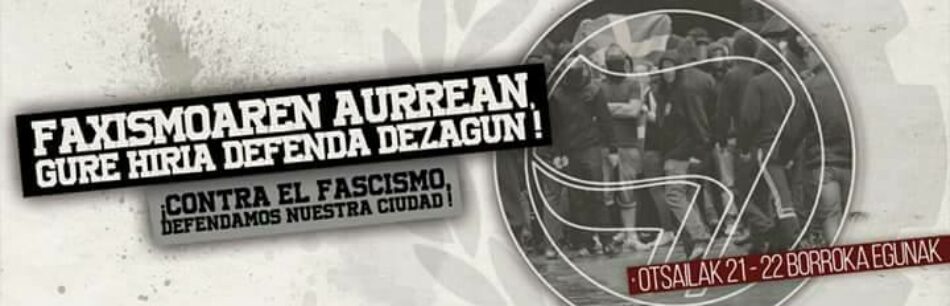 El departamento de interior altera la concentración antifascista de hoy