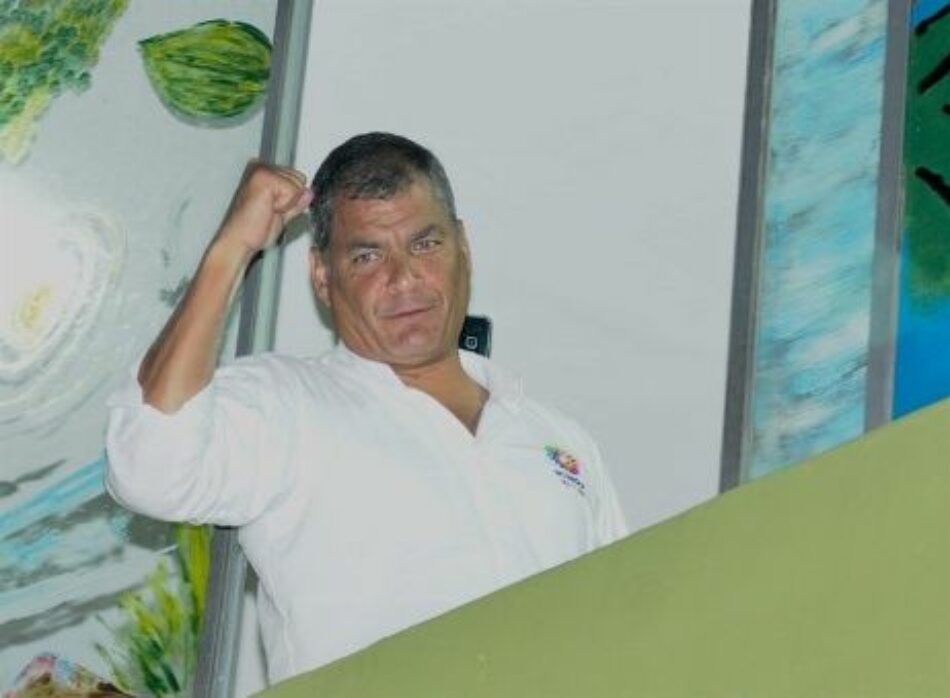 «La lucha continúa» afirma Correa tras resultados electorales