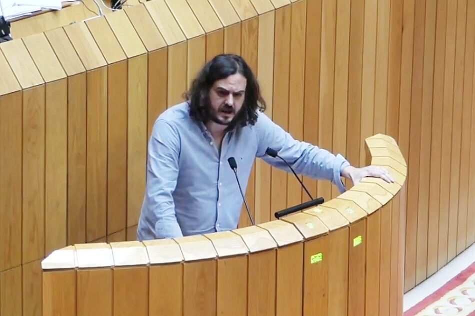 Antón Sánchez califica de «modelo de expolio» o plantexamento do sector eólico promovido polo Partido Popular de Galicia