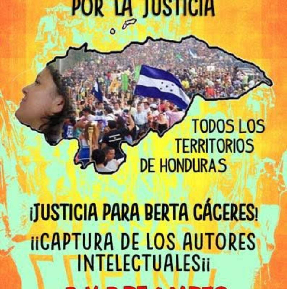 Honduras, COPINH: En Memoria de Berta. 2 años Sin justicia, 2 años de Impunidad!