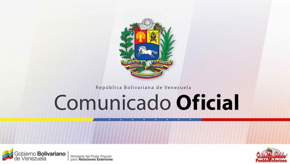 Venezuela rechaza categóricamente las declaraciones del Departamento de Estado de EEUU donde juzga resultados de las elecciones presidenciales del próximo 22 de abril de 2018