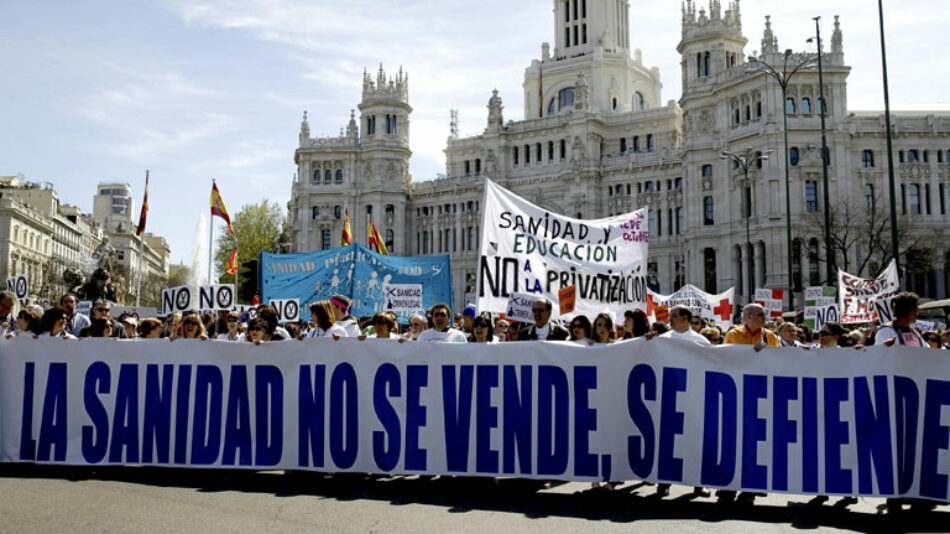 Trasladan su “total apoyo” a la Marea Blanca Estatal “en defensa de la Sanidad Pública, Universal y de Calidad”