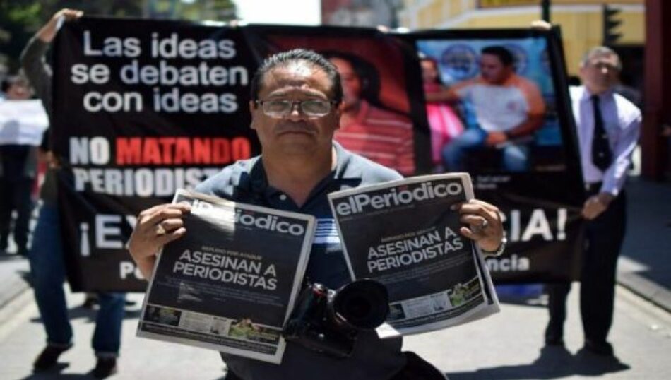 La Sociedad Interamericana de Prensa condena los ataques contra periodistas en Guatemala