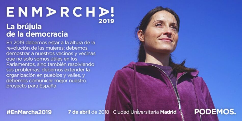 Podemos lanza #EnMarcha2019