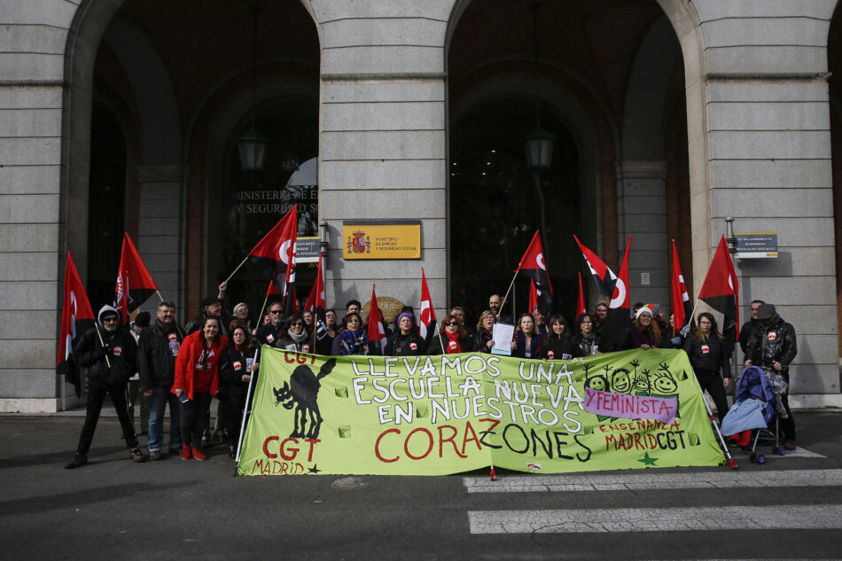 CGT presenta el preaviso de Huelga General para el próximo 8 de marzo