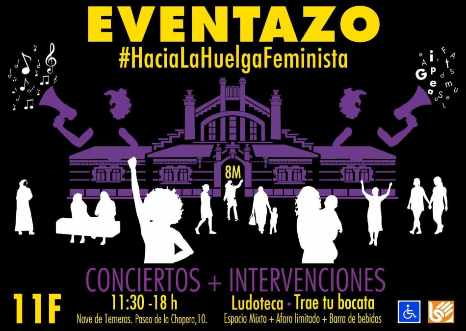 «El eventazo»: gran acto de apoyo público a la Huelga feminista del próximo 8 de marzo