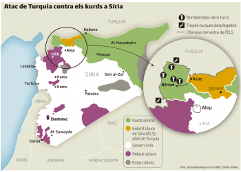 Barcelona En Comú exigeix el cessament immediat de l’agressió turca contra Afrin a Síria