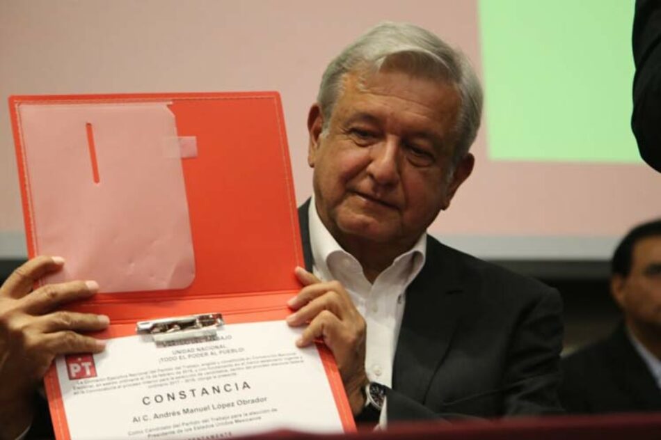 Fraude no impedirá triunfo de López Obrador, PT mexicano