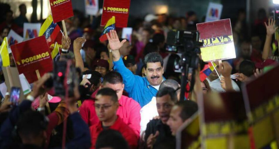 MEP, UPV, Podemos y Tupamaro proclamaron a Nicolás Maduro como candidato presidencial