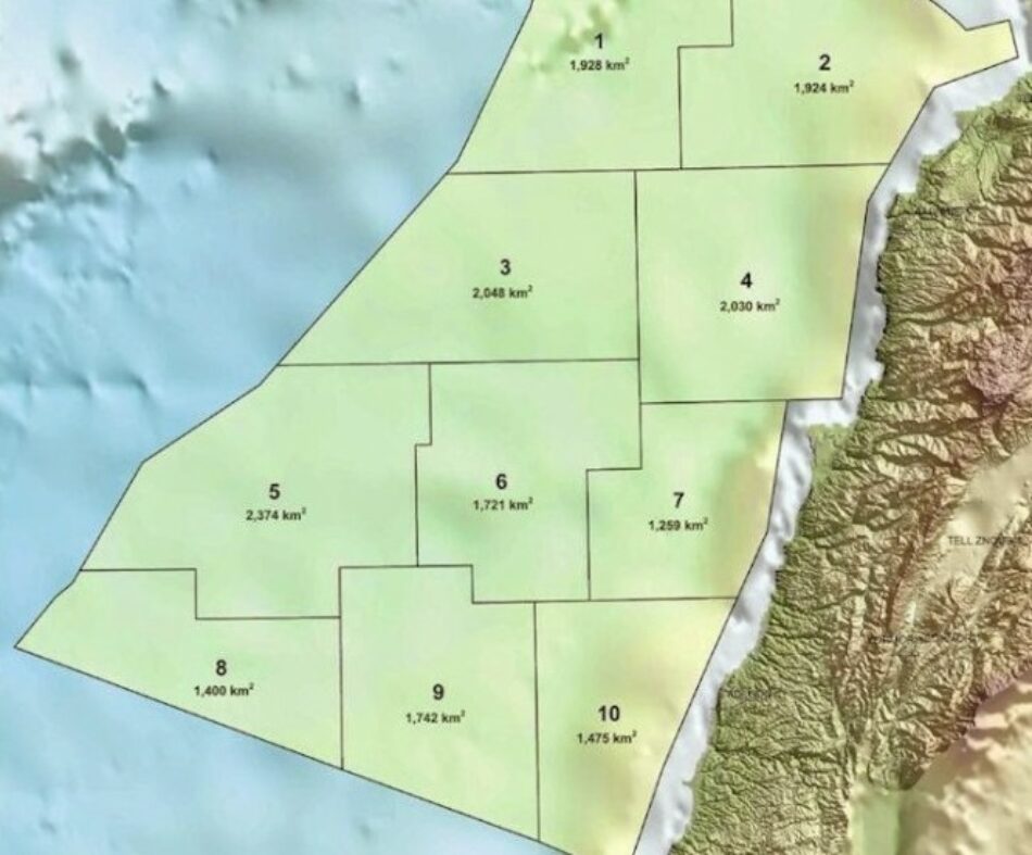 Líbano continuará con la exploración en busca de petróleo y gas en sus aguas pese a las amenazas israelíes