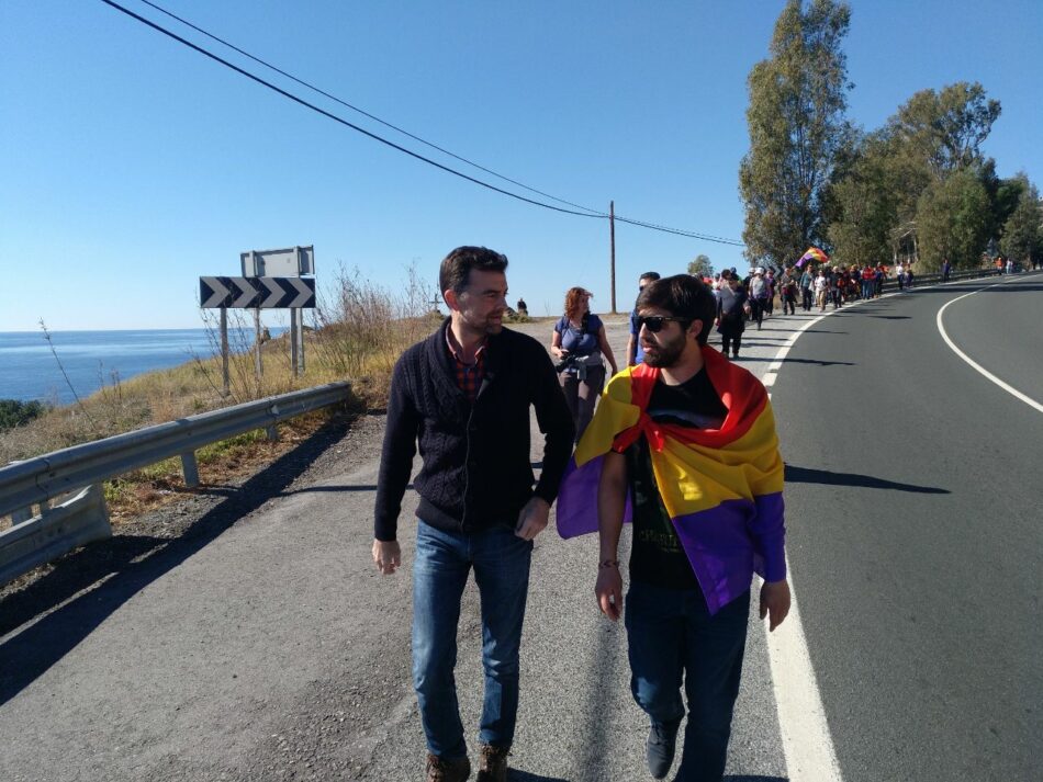 Antonio Maíllo: «hay un proceso de conciencia en el pueblo andaluz en la reivindicación de actos como este, uno de los episodios más atroces de la guerra civil»