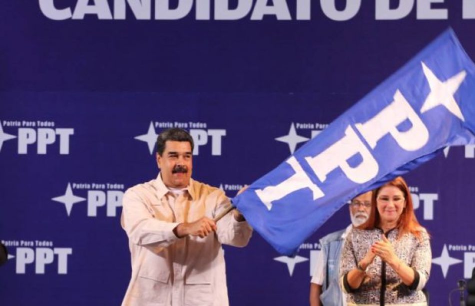 Venezuela: PPT proclama a Nicolás Maduro como candidato presidencial