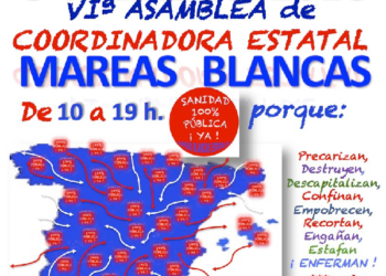 VIª Asamblea de la Coordinadora Estatal de Mareas Blancas