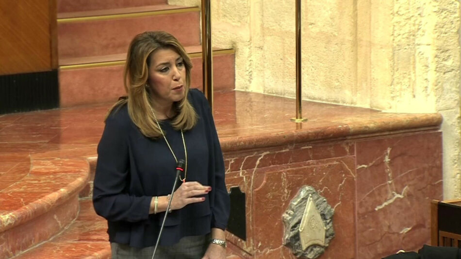 Susana Díaz: adelanto electoral inevitable