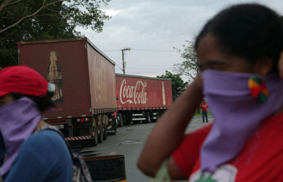 Brasil: Movimientos populares ocupan área de Coca-Cola contra la explotación comercial del agua