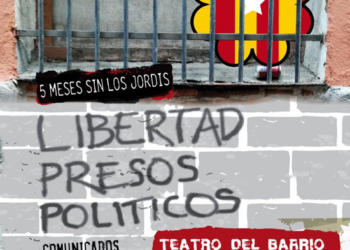 Acto en Madrid 17 de marzo: Cinco meses sin los Jordis. ¡Libertad Presos políticos!
