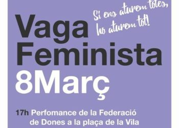 Badalona se suma a la convocatòria de vaga feminista amb motiu del 8 de març i crida a manifestar-nos juntes