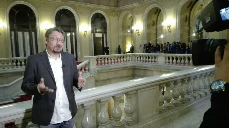 Domènech reclama abandonar “debats legitimistes” i recuperar l’autogovern de Catalunya per poder “avançar”