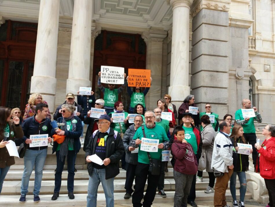 El Partido Popular registra un veto al derecho a la vivienda