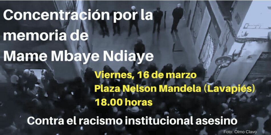 Manteros convocan movilizaciones en protesta por el fallecimiento de Mame Mbaye