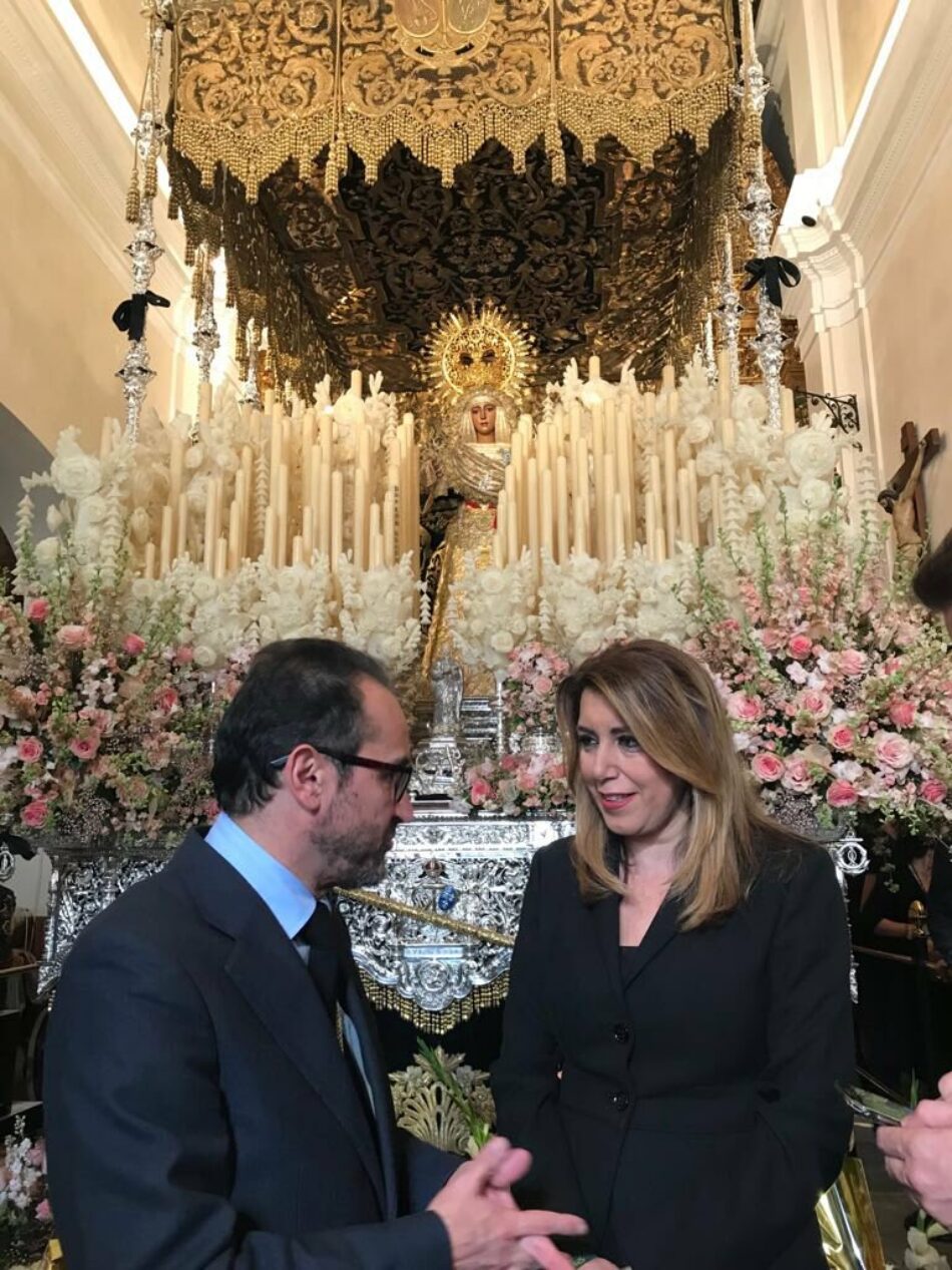 Susana Díaz: Imagen de España (clerical-franquista)