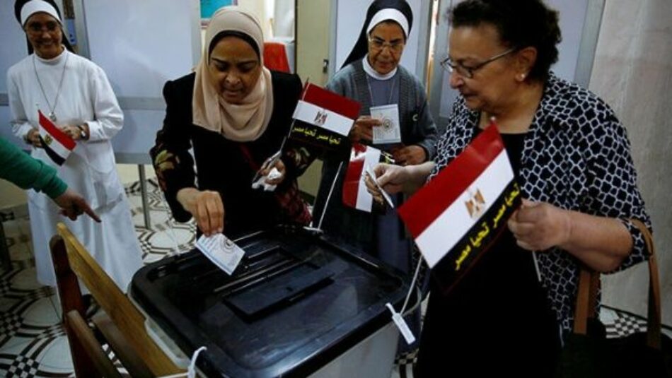 Primer día de elecciones presidenciales de Egipto avanza con normalidad