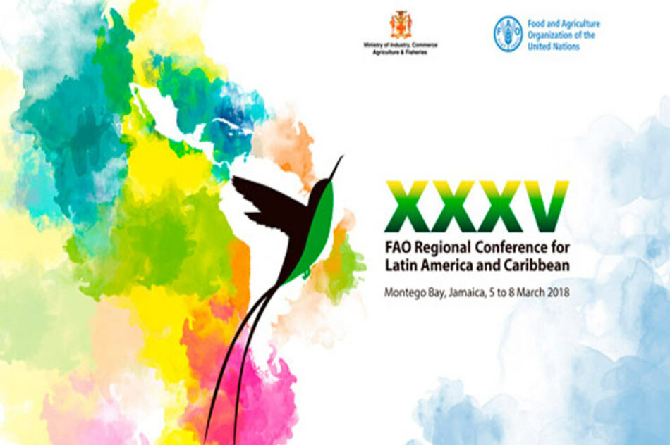 Conferencia de FAO realiza hoy en Jamaica panel sobre desarrollo
