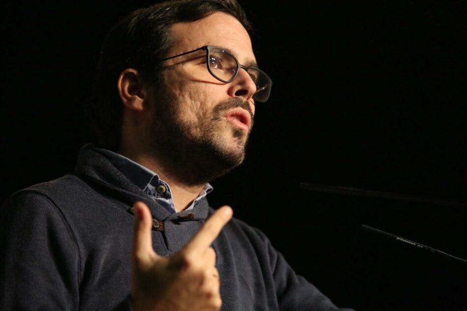 Garzón augura un “ciclo de movilizaciones ascendente” fruto de la “frustración en cada vez más sectores por el ataque a los derechos y a lo público de un Gobierno reaccionario”