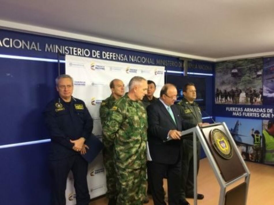 Ejército colombiano mata a 10 miembros del ELN con bombardeo