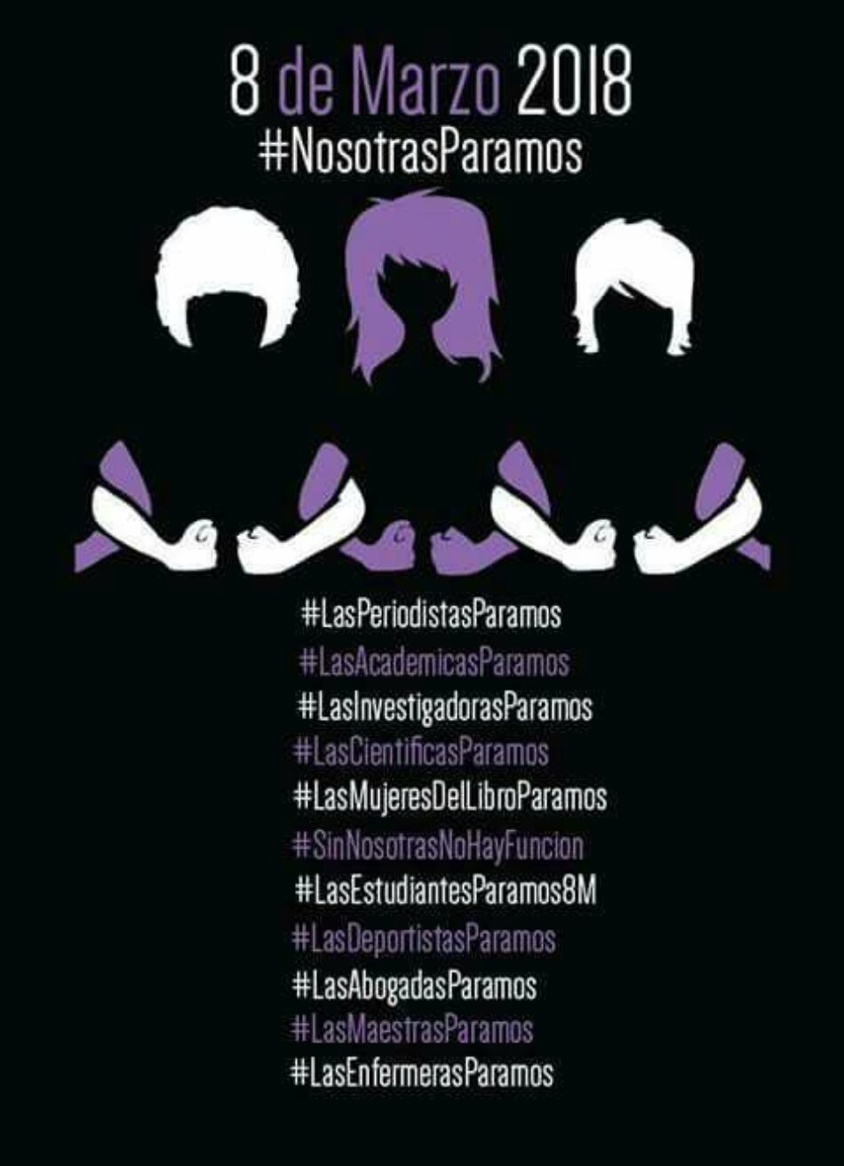 Medio millar de organizaciones de la sociedad civil suman sus fuerzas a la huelga feminista