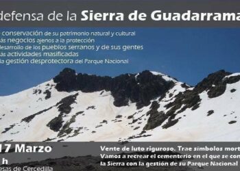 Un millar de firmas solicitan la retirada del Plan de Gestión del Parque Nacional de la Sierra de Guadarrama