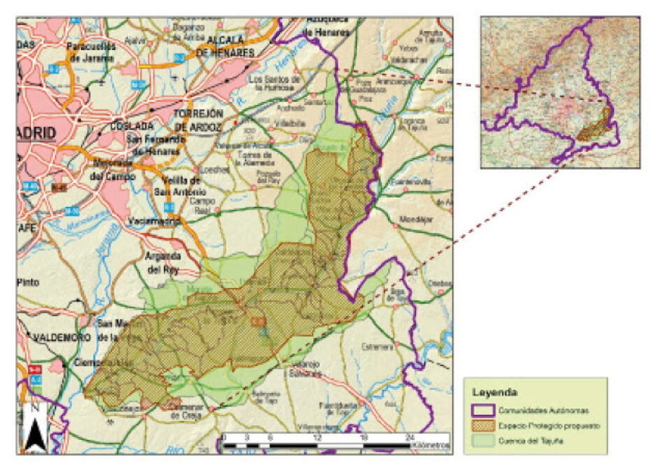 Se crea la plataforma “Valle del Tajuña, Parque Regional”