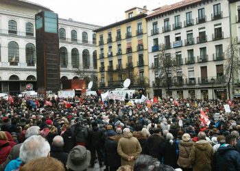 Más de un centenar de manifestaciones recorren el país en defensa de las pensiones públicas