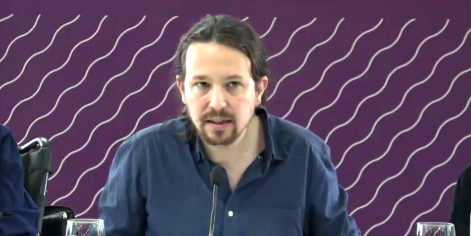 Pablo Iglesias: “Podemos es el principal significante del cambio y su nombre debe estar visible en todos los procesos electorales en los que nos presentemos”