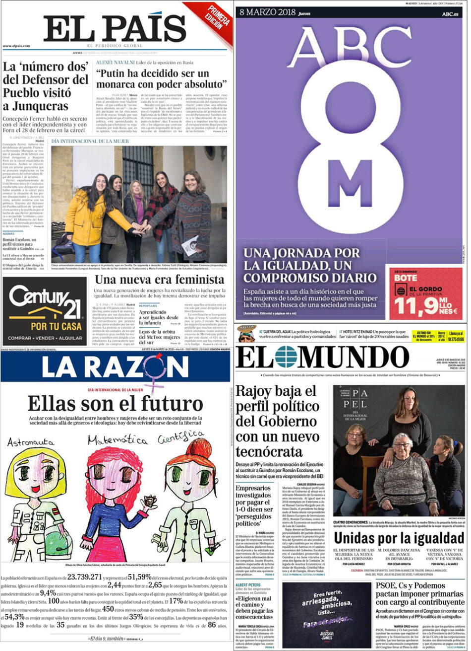 El establishment político y mediático recula y se deja arrastrar por la marea feminista