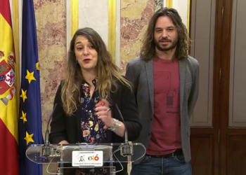 Unidos Podemos anuncia el acuerdo para la renovación de RTVE por concurso público