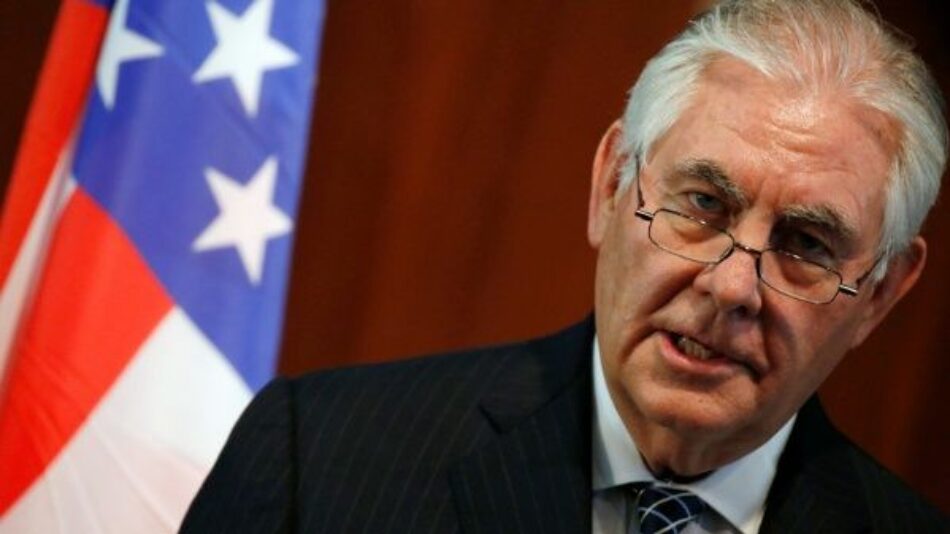 Trump destituye a Tillerson y lo reemplaza con jefe de la CIA