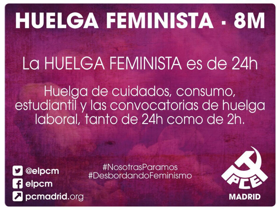 8 de marzo, todas a la huelga feminista internacional