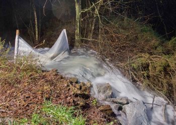 Aldea Viva denuncia un nuevo desastre ambiental en la mina de Touro